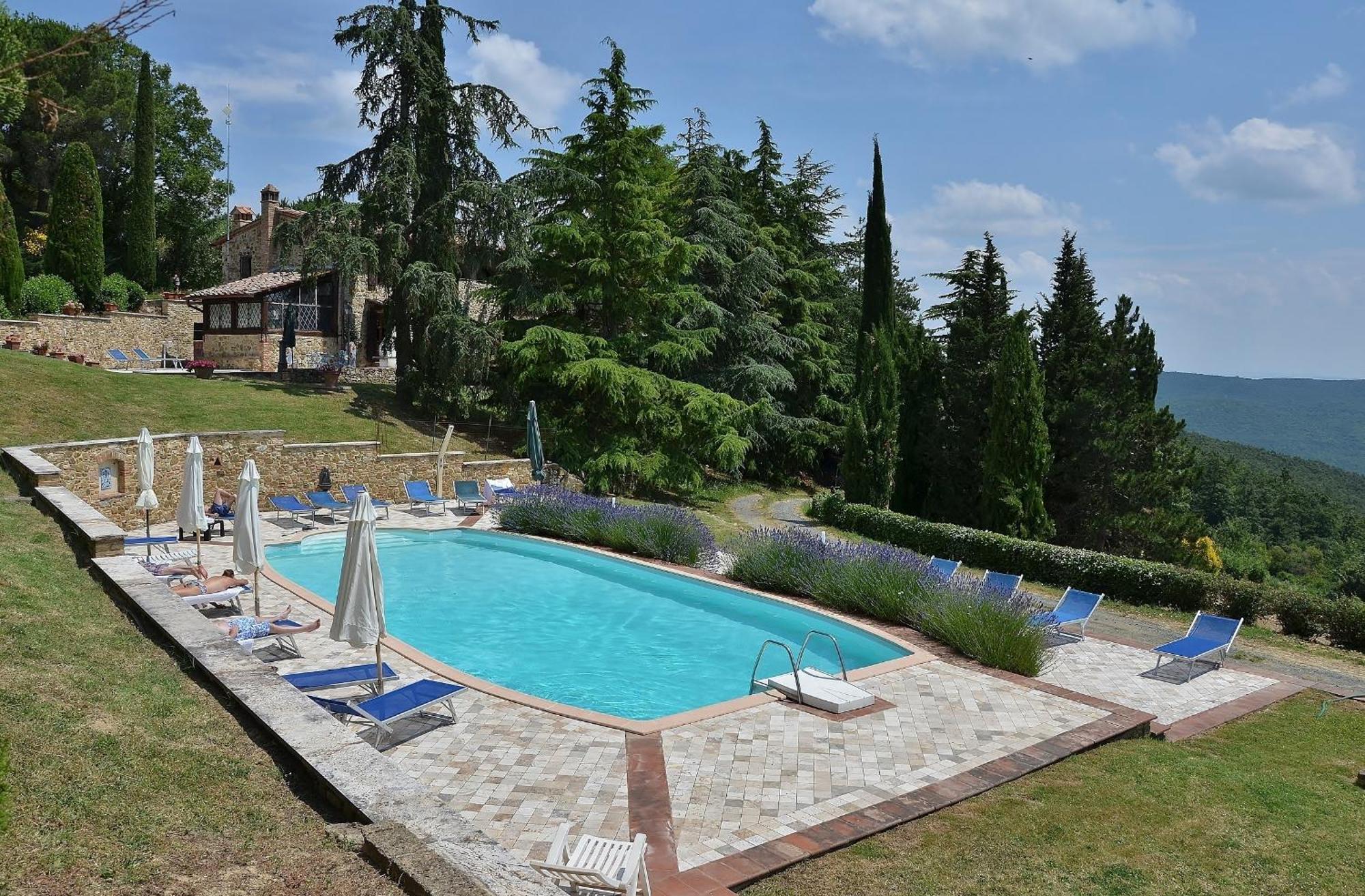 Penzion Sassi Bianchi Sensano Exteriér fotografie